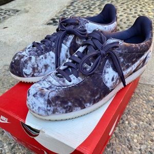 Nike Purple Velvet Cortez